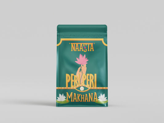 Spicy Peri-Peri Roasted Makhana | Healthy, Protein-Rich Snack